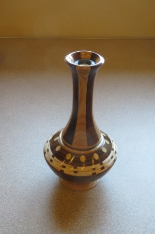This segmented candle stick won a turning of the month certificate for Ken Akrill